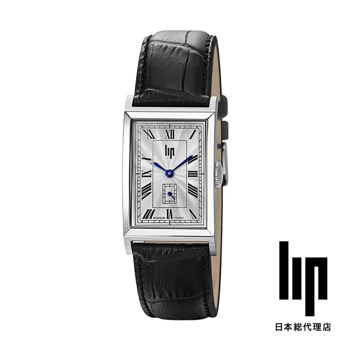 LIP / リップ チャーチル T24 シルバー ブラックレザー クロコダイル