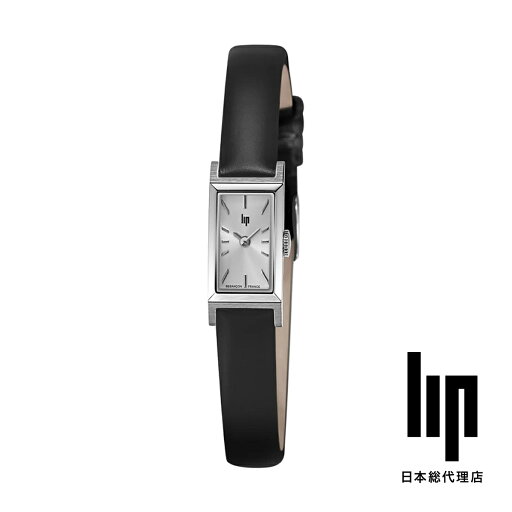 LIP / リップ チャーチル T13 バゲット シルバー ブラックレザー LIP / リップ チャーチル T13 バゲット シルバー ブラックレザー