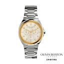 オリビアバートン 日本総代理店 腕時計 レディース ブランド ラウンド Olivia Burton スポーツ リュクス - 36mm ラスター シルバー ゴールド マルチファンクション ホワイト MOP ブレスレット ウォッチ