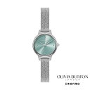 OLIVIA BURTON / オリビア・バートン クラシック - ミニ ターコイズ&シルバー メッシュ