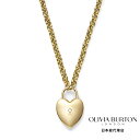 OLIVIA BURTON / オリビア・バートン クラシック - ロックハート ゴールド ペンダント ネックレス