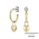 OLIVIA BURTON / オリビア・バートン クラシック - ロックハート ゴールド フープ ピアス
