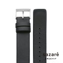 sazare さざれ 公式ストア 腕時計用 替えベルト シルバー ホーニング ブラック シープスキン レザー 18mm メンズ ウォッチ 腕時計 革ベルト 本革...