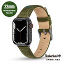 Timberland / ティンバーランド アップルウォッチ ストラップ - サポ L グリーン ファブリック ガン 44mm、45mm、46mm、49mmケース、Ultra 用