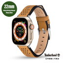 Timberland / ティンバーランド アップルウォッチ ストラップ - アトルボロ キャメルレザー SS 44mm、45mm、46mm、49mmケース、U...
