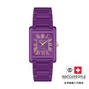 WATCHPEOPLE / ウォッチピープル WP6 - クリア - シャイニー - バイオレット - SMALL 23x34mm