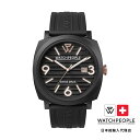 WATCHPEOPLE / ウォッチピープル WP2 - メタル - ブラック - ブラックローズゴールド - 45mm