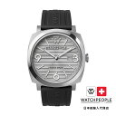 WATCHPEOPLE / ウォッチピープル WP2 - メタル - シルバー - ブラック - アルミニウム - 45mm