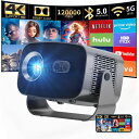 プロジェクター 2025 家庭用 軽量 本体 4k 小型 天井投影 Android TV 13 自動台形補正 短距離 スピーカー内蔵 HDMI wi-fi6 リ...
