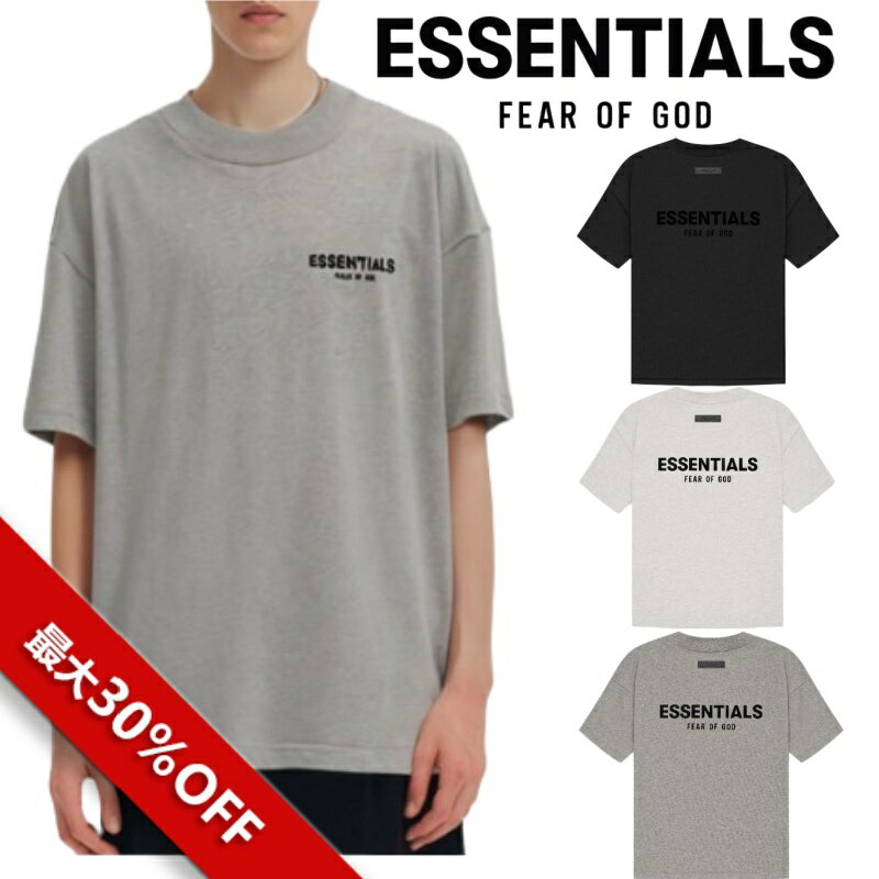 並行輸入品 FEAR OF GOD ESSENTIALS fog essentials エッセンシャルズ Tシャツ クルーネック Tシャツ 夏 半袖 メンズ レディース ユニセックス 正規品 FOG - FEAR OF GOD