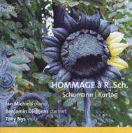 【輸入盤】 Schumann シューマン / Chamber Works: Nys(Va) Dieltjens(Cl) Michiels(P)+kurtag: Hommage A R.sch 【CD】