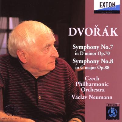 Dvorak ドボルザーク / ドヴォルザーク：交響曲第7＆8番　ヴァーツラフ・ノイマン＆チェコ・フィル 【SACD】 hmvjapan-28710707 HMV&BOOKS online 1号店 パッケージ画像