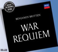 【輸入盤】 Britten ブリテン / 戦争レクィエム（リハーサル風景付き）　ベンジャミン・ブリテン＆ロンドン交響楽団、他（2CD） 【CD】