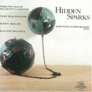 【輸入盤】 Hidden Sparks-20th Century Violin Music: Le Dizes-richard 【CD】