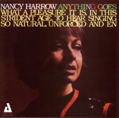 【輸入盤】 Nancy Harrow / Anything Goes 【CD】