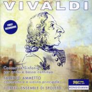 yAՁz Vivaldi B@fB / Concertos Sinfonias For Strings: Ammetto / L'orfeo Ensemble Di Spoleto yCDz