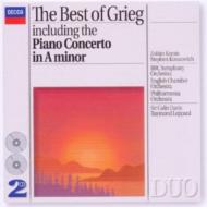 【輸入盤】 Grieg グリーグ / ピアノ協奏曲（コヴァセヴィッチ）、『ペール・ギュント』第1、2組曲（レッパード）、ほか 【CD】