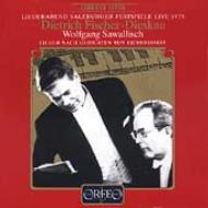 【輸入盤】 Liderabend Salzburg Festival 1975: F-dieskau(Br) Sawallisch(P) 【CD】