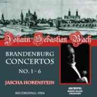 【輸入盤】 Bach, Johann Sebastian バッハ / Brandenburg Concerto.1-6: Horenstein / Harnoncourt, Walter Schneiderhan 【CD】
