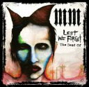 【輸入盤】 Marilyn Manson マリリンマンソン / Lest We Forget: The Best Of 【CD】