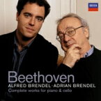 【送料無料】 Beethoven ベートーヴェン / チェロ・ソナタ全集、変奏曲集　エイドリアン・ブレンデル、アルフレート・ブレンデル（2CD） 輸入盤 【CD】