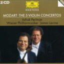 【輸入盤】 Mozart モーツァルト / ヴァイオリン協奏曲全集 パールマン(vn)、レヴァイン&ウィーン・フィル 【CD】