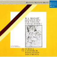 出荷目安の詳細はこちら内容詳細ヴァイオリンは17世紀のもの、ピアノフォルテは18世紀のもののレプリカを使用。現代の楽器特有の押しの強さがない代わりに、これらの楽器の醸し出す軽快で涼しげな響きが実に魅力的。モーツァルトの音楽が幸せそうに駆け回る。(教)(CDジャーナル　データベースより)曲目リストDisc11.ヴァイオリンとクラヴィーアのためのソナタ ヘ長調 Op.2-1 Kv376 (374d) i Allegro/2.ヴァイオリンとクラヴィーアのためのソナタ ヘ長調 Op.2-1 Kv376 (374d) ii Andante/3.ヴァイオリンとクラヴィーアのためのソナタ ヘ長調 Op.2-1 Kv376 (374d) iii Rondeau : Allegretto Grazioso/4.ヴァイオリンとクラヴィーアのためのソナタ ハ長調 Op.2-2 Kv296 i Allegro Vivace/5.ヴァイオリンとクラヴィーアのためのソナタ ハ長調 Op.2-2 Kv296 ii Andante Sostenuto/6.ヴァイオリンとクラヴィーアのためのソナタ ハ長調 Op.2-2 Kv296 iii Rondeau : Allegro/7.ヴァイオリンとクラヴィーアのためのソナタ ヘ長調 Op.2-3 Kv377 (374e) i Allegro/8.ヴァイオリンとクラヴィーアのためのソナタ ヘ長調 Op.2-3 Kv377 (374e) ii Thema : Andante / Variatio i-vi/9.ヴァイオリンとクラヴィーアのためのソナタ ヘ長調 Op.2-3 Kv377 (374e) iii Tempo Di MinuettoDisc21.ヴァイオリンとクラヴィーアのためのソナタ 変ロ長調 Op.2-4 Kv378 (317d) i Allegro Moderato/2.ヴァイオリンとクラヴィーアのためのソナタ 変ロ長調 Op.2-4 Kv378 (317d) ii Andantino Sostenuto E Cantabile/3.ヴァイオリンとクラヴィーアのためのソナタ 変ロ長調 Op.2-4 Kv378 (317d) iii Rondeau : Allegro/4.ヴァイオリンとクラヴィーアのためのソナタ ト長調 Op.2-5 Kv379 (373a) i Adagio ; Allegro/5.ヴァイオリンとクラヴィーアのためのソナタ ト長調 Op.2-5 Kv379 (373a) ii Thema : Andantino Cantabile / Variatio i-v Thema : Al/6.ヴァイオリンとクラヴィーアのためのソナタ 変ホ長調 Op.2-6 Kv380 (374f) i Allegro/7.ヴァイオリンとクラヴィーアのためのソナタ 変ホ長調 Op.2-6 Kv380 (374f) ii Andante Con Moto/8.ヴァイオリンとクラヴィーアのためのソナタ 変ホ長調 Op.2-6 Kv380 (374f) iii Rondeau : Allegro