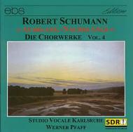 yAՁz Schumann V[} / Complete Choral Works Vol.4@Pfaff / Studio Vocale Karlsruhe yCDz