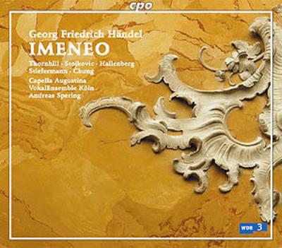 【輸入盤】 Handel ヘンデル / 歌劇「イメネーオ(ヒュメナイオス)」　ハレンベルク / ストイコヴィッチ / シュペリング / 他 【CD】