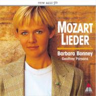 Mozart モーツァルト / 歌曲集 バーバラ ボニー ジェフリー パーソンズ 【CD】