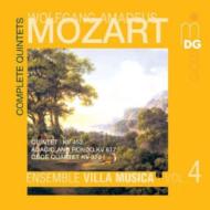 yAՁz Mozart [c@g / Comp.quintets Vol.4@Ensemble Villa Musica sAm܏dtȁAOboe Quintet yCDz