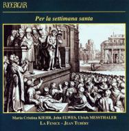 【輸入盤】 Music For Holy Week: Tubery / Lafenice, Kiehr(S)etc 【CD】