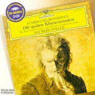 【輸入盤】 Beethoven ベートーヴェン / 後期ピアノ・ソナタ集～第28番、第29番、第30番、第31番、第32番　マウリツィオ・ポリーニ（1975～77）（2CD） 【CD】