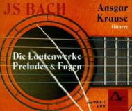 yAՁz Bach, Johann Sebastian obn / Comp.lute Works@Krause(G) yCDz