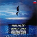 Ravel / Debussy / ラヴェル：ボレロ クープランの墓 ドビュッシー：海 牧神の午後への前奏曲 ゲオルグ ショルティ＆シカゴ交響楽団 【CD】