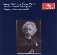 【輸入盤】 Grieg グリーグ / Piano Works Vol.6: Pompa-baldi +cello Sonata: Mastromatteo(Vc) 【CD】