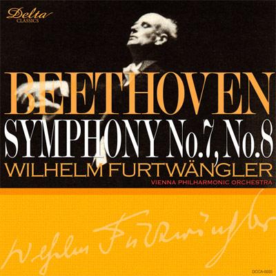 Beethoven ベートーヴェン / 交響曲第7番、第8番　フルトヴェングラー＆VPO(1954) 【CD】