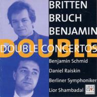 【輸入盤】 Bruch / Britten / Double Concerto: Schmid Raiskin Shambadal / Berliner Symphoniker 【CD】