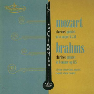 Mozart/Brahms / モーツァルト:クラリネット五重奏曲、他 ウラッハ(cl)ウィーン・コンツェルトハウス四重奏団 【CD】通販セール状況