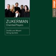 出荷目安の詳細はこちら商品説明ズッカーマン率いるアンサンブル第2弾！モーツァルト＆ドヴォルザーク第1弾リリース、モーツァルト＆ブラームスの弦楽五重奏（ALT1011）で、往年のファンに懐かしくも健在ぶりを示したズッカーマン。前作から一年ぶり、ヨーロッパ・ツアーの真っ最中におこなわれた録音は、やわらかく明るいトーンの魅力に、ライヴさながらの熱気さえも感じさせるものとなっています。　渡米期の作品で、Op.96の四重奏と同様に『アメリカ』と呼ばれることもあるドヴォルザークと、ハ長調に次いでこれでふたつめとなるモーツァルト。とびきりの美音で一世を風靡した大ヴェテランのもと、教え子たちと一体となってアンサンブル本来の持つ楽しさを伝えます。（キングインターナショナル）・モーツァルト：弦楽五重奏曲第5番ニ長調 K.593・ドヴォルザーク：弦楽五重奏曲第3番変ホ長調 Op.97　ズッカーマン・チェンバー・プレイヤーズ　　ピンカス・ズッカーマン（ヴァイオリン）　　ジェシカ・リンネバッハ（ヴァイオリン）　　ジェスロ・マークス（ヴィオラ）　　アスハン・ピライ（ヴィオラ）　　アマンダ・フォーサイス（チェロ）　録音：2006年、アムステルダム（デジタル）曲目リストDisc11.Mozart: String Quintet No.5 K.593/2.Dvorak: String Quintet No.3 Op.97