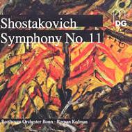 【輸入盤】 Shostakovich ショスタコービチ / 交響曲第11番 コフマン&ボン・ベートーヴェン管弦楽団 【CD】