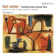 20th Century Clarinet Works: Leister(Cl) Bogner(P) 【CD】