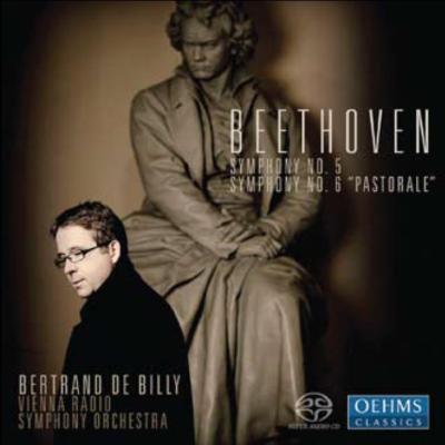 【輸入盤】 Beethoven ベートーヴェン / 交響曲第5番『運命』、第6番『田園』　ド・ビリー＆ウィーン放送交響楽団 【SACD】 hmvjapan-28018749 HMV&BOOKS online 1号店 パッケージ画像