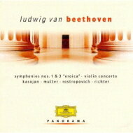 Beethoven x[g[F / Sym.1, 3, Violin Concerto: Mutter(Vn)karajan / Bpo +cello Sonata.3 yCDz