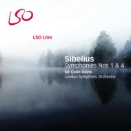  Sibelius シベリウス / 交響曲第1番、第4番　コリン・デイヴィス＆ロンドン交響楽団 
