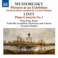 【輸入盤】 Mussorgsky ムソルグスキー / 展覧会の絵（15名の編曲者による管弦楽版）、他　スラトキン＆ナッシュヴィル響 【CD】