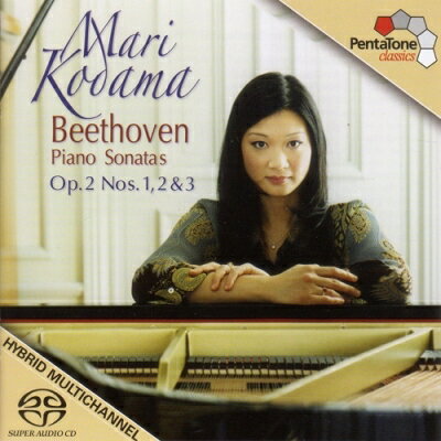 【輸入盤】 Beethoven ベートーヴェン / ピアノ・ソナタ第1番、第2番、第3番　児玉麻里 【SACD】