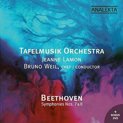 【輸入盤】 Beethoven ベートーヴェン / 交響曲第7番、第8番　ヴァイル＆ターフェルムジーク管弦楽団（＋DVD） 【CD】