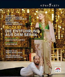 Mozart モーツァルト / 『後宮からの逃走』全曲　シモンズ演出、カリーディス＆ネーデルラント室内管、エイキン、リドル、他（2008　ステレオ） 【BLU-RAY DISC】