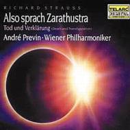 【輸入盤】 Strauss, R. シュトラウス / Also Sprach Zarathustra, Tod Und Verklarung: Previn / Vpo 【CD】